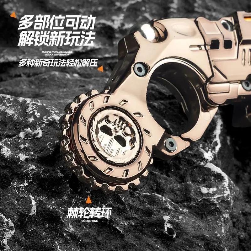 Metal edc decompression transmitter toy agent troll birthday gift male