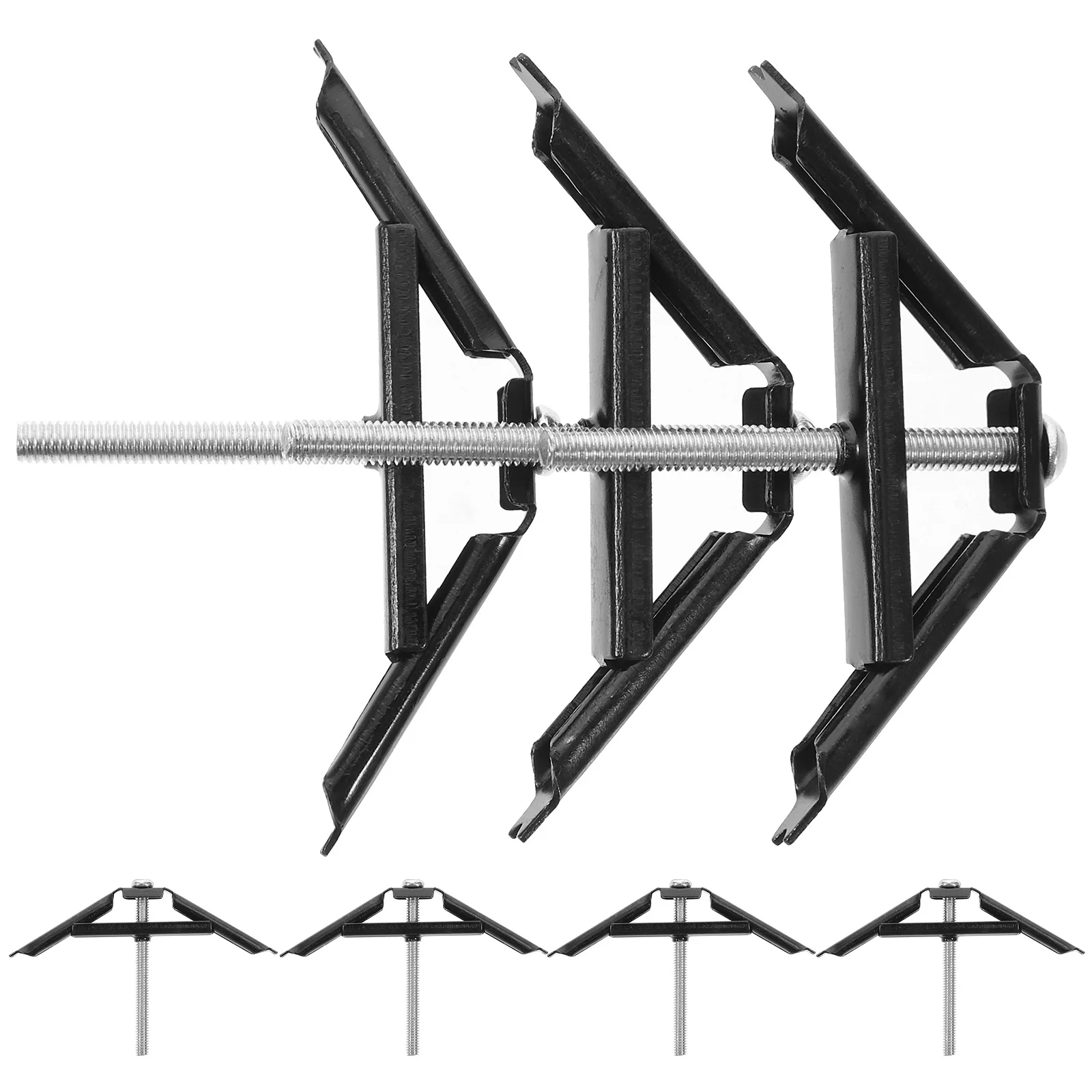 

10pcs Electrical Metal Cassette Device Cassette Repair Kit For 86 Socket Bottom Box Outlet Box Repair Kit Durable