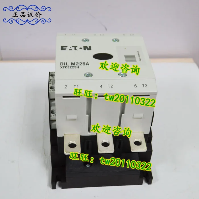 

[Физическое фото] DILM225A/22 (RAC240) Американский контактор Eaton ETN