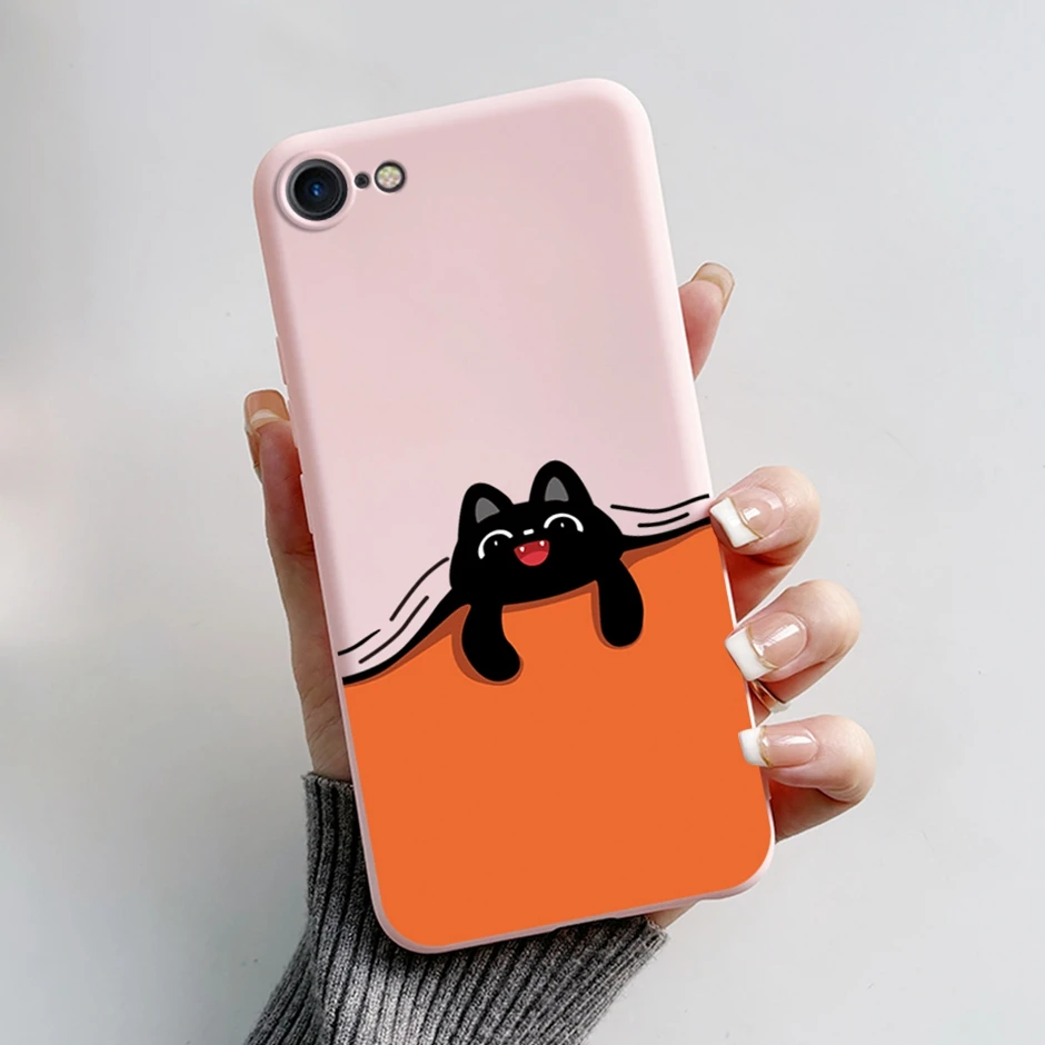 For Apple iPhone 6 Plus Cute Cartoon Silicone Cover For Apple iPhone 6 Plus Good-looking durable Camera Protection Candy Cases