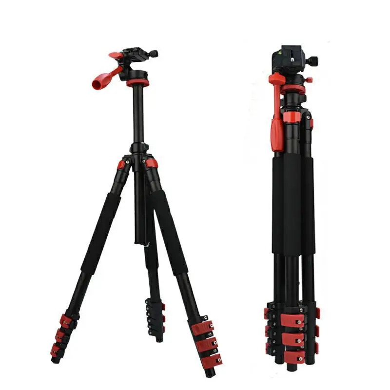 1.85m thick camera stand, tripod camera, photography, fishing, outdoor load-bearing live streaming stand
