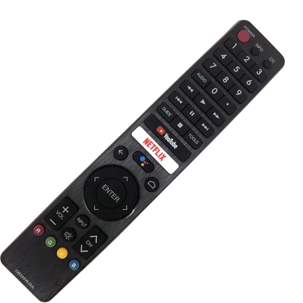 

New Genuine GB346WJSA For Sharp Netflix Voice TV Remote Control RRMCGB346WJSA