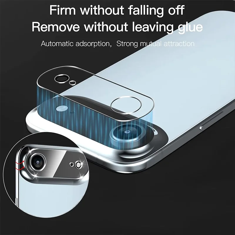HD Camera Protector For iPhone 17 15 16 11 14 Pro Max 12 13 Mini 17Air 16 Plus Tempered Glass Len Screen Protectors Glass Film