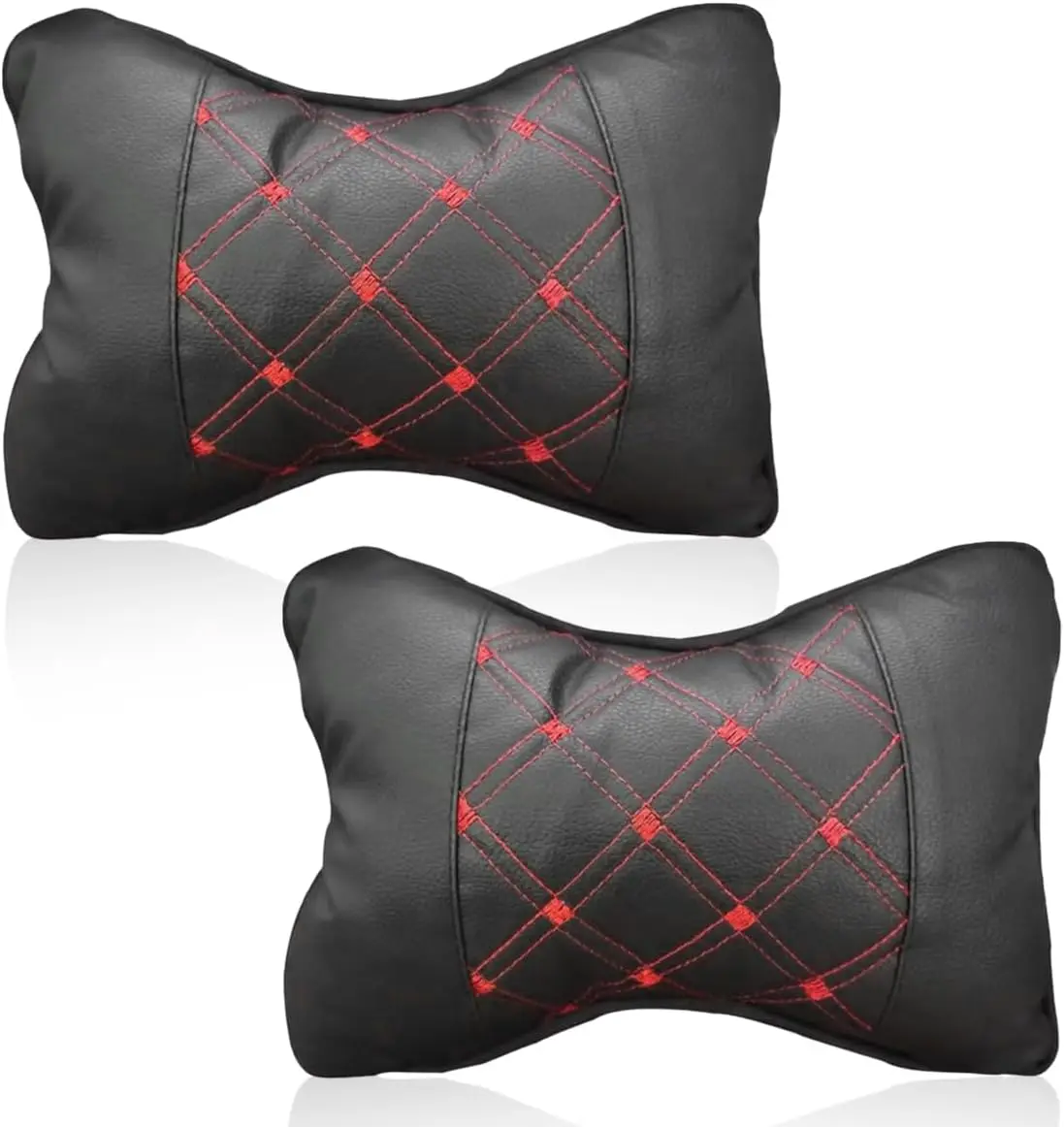 

Подушка для шеи в автомобиль, 2 шт., мягкая, удобная, с регулируемым ремнем, для подголовника автомобильного сиденья