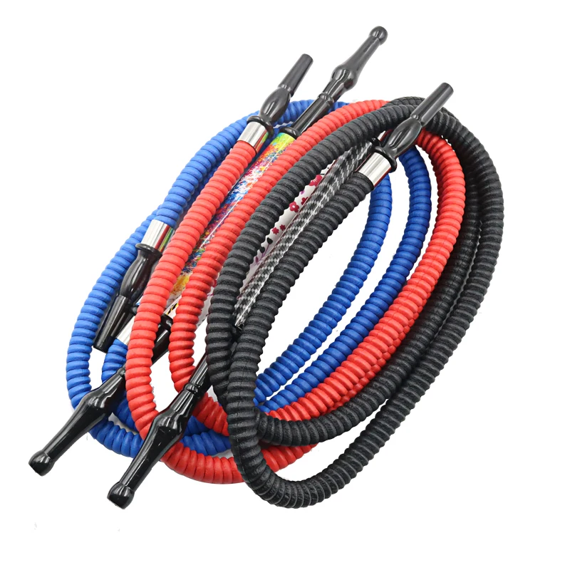 

SY 1.88m Leather Hookah Hose Shisha Water Pipe Chicha Narguile Smoking Set for Glass Hookah Accessories
