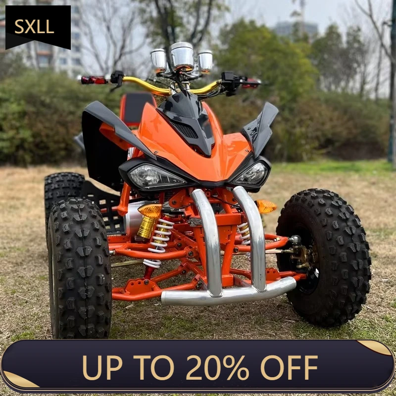 

Durable 250cc four-wheel all-terrain vehicle with automatic transmission, chain drive, power over 1000W, suitable for off-road a