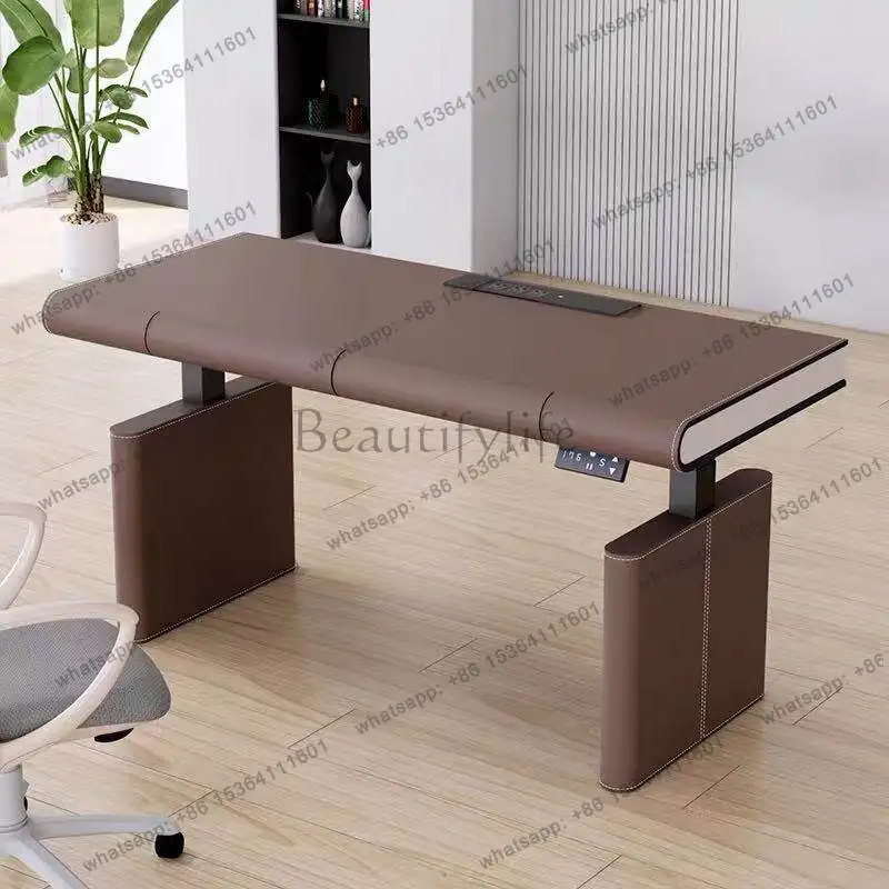 

High-end intelligent dual motor lifting table, living room computer writing desk