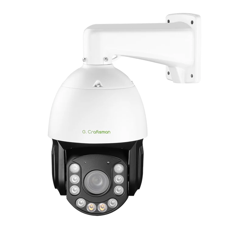 

GX-PL4X36D-M6S Gcraftsman 36x Zoom 6MP Network IP PTZ Security Camera With Auto Tracking Full Color Audio SD Card Slot