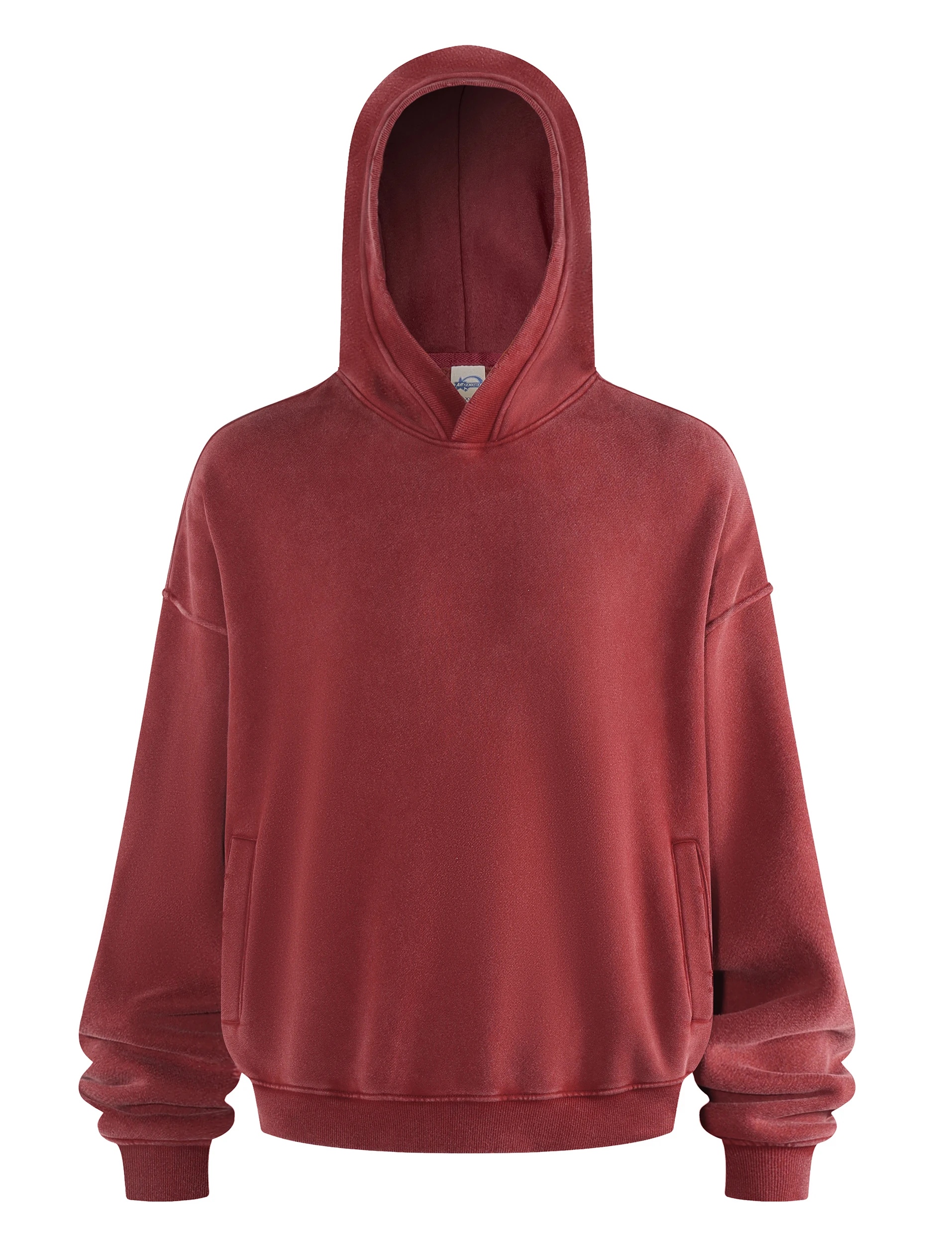 Fashion Trend American Style Casual Hooded Pullover Long Sleeve Sweatshirt Loose Retro Autumn Stylish Thickened Jacket for Men