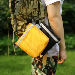 Outdoor Waterproof Bag Swimming Bag Pouch for Camping Hiking with Hook Zipper Storage Bag Ultralight 4 Colors Pocket Pouch