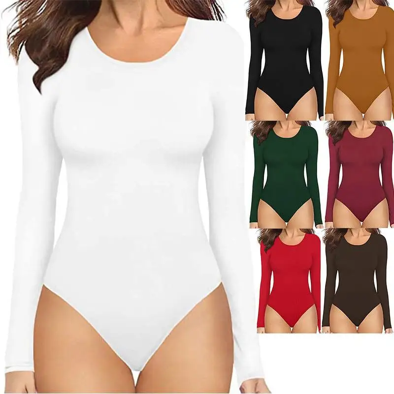 

Women's Thong Jumpsuit Base Long Pants Low Waist round Ne Polyester Fiber Spring 2023 Commute Sle No Brand Registered Tra...