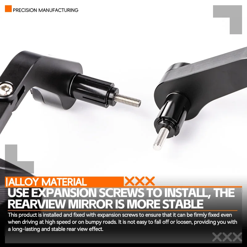 Para YAMAHA NMAX155 Nmax 2017-2022 2021 2020 N-MAX155 2023 espejos laterales manillar espejos retrovisores accesorios de motocicleta espejo