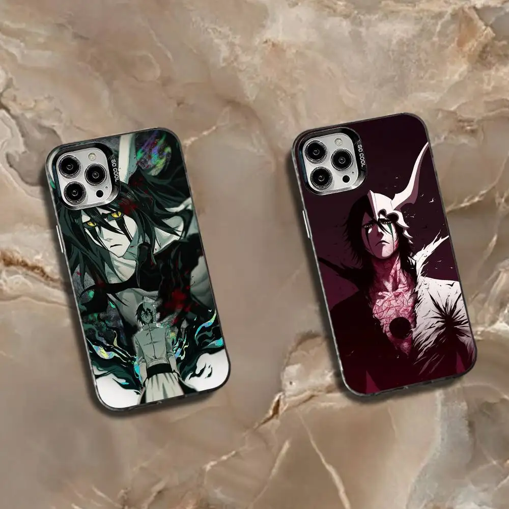 

U-UlquiorraS Anime C-Cifer Phone Case For iPhone 17,16,15,14,13,12,11,Mini,Pro,SE,MAX White Matte Shockproof Cover