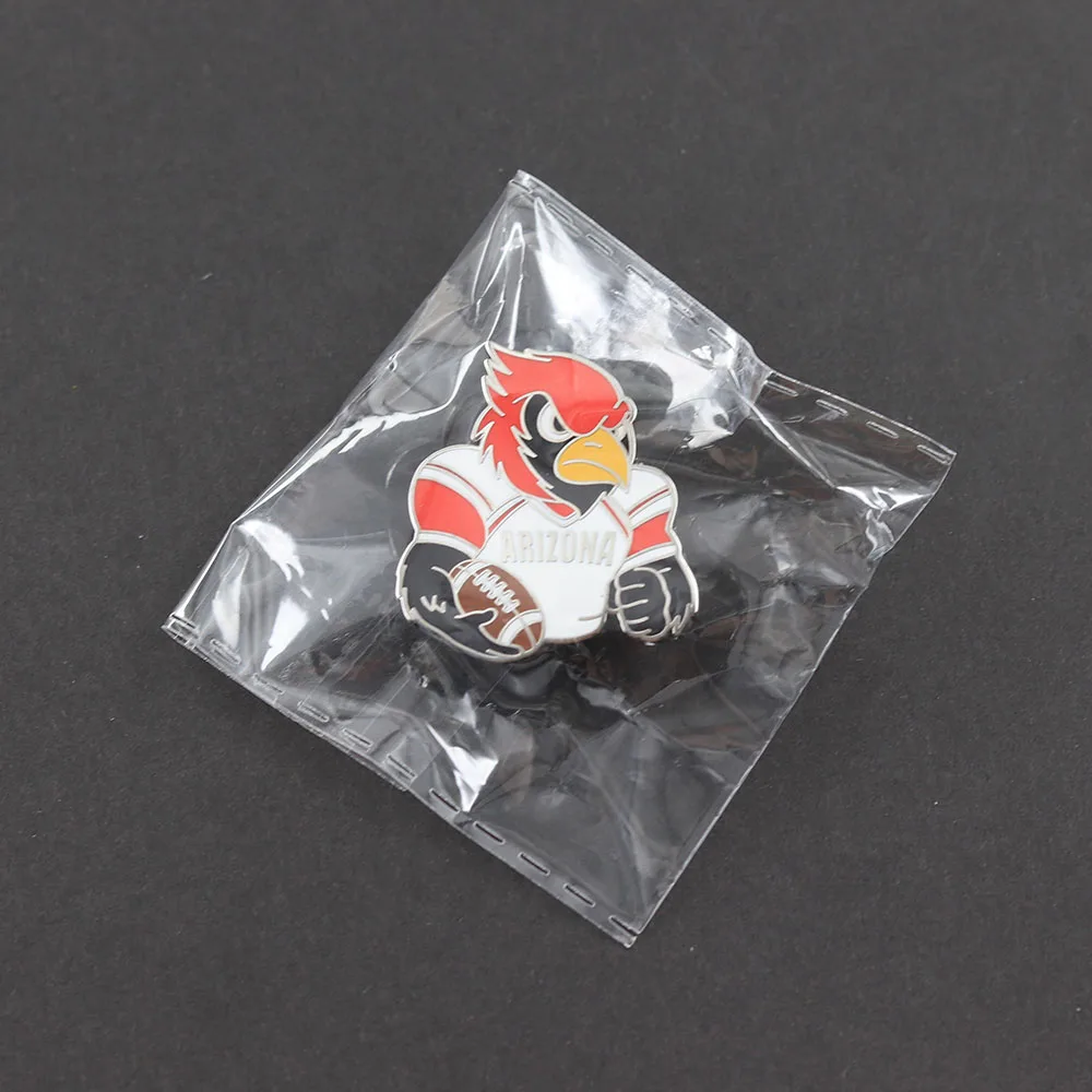 Arizona Football Cardinal Emaille-Pin Sportteam-Maskottchen-Brosche für Fans Spieltag Rucksack Kleidungszubehör Schmuck Geschenk – Detail 9