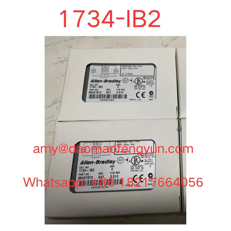 

Brand new 1734-IB2 PLC Module fast shipping