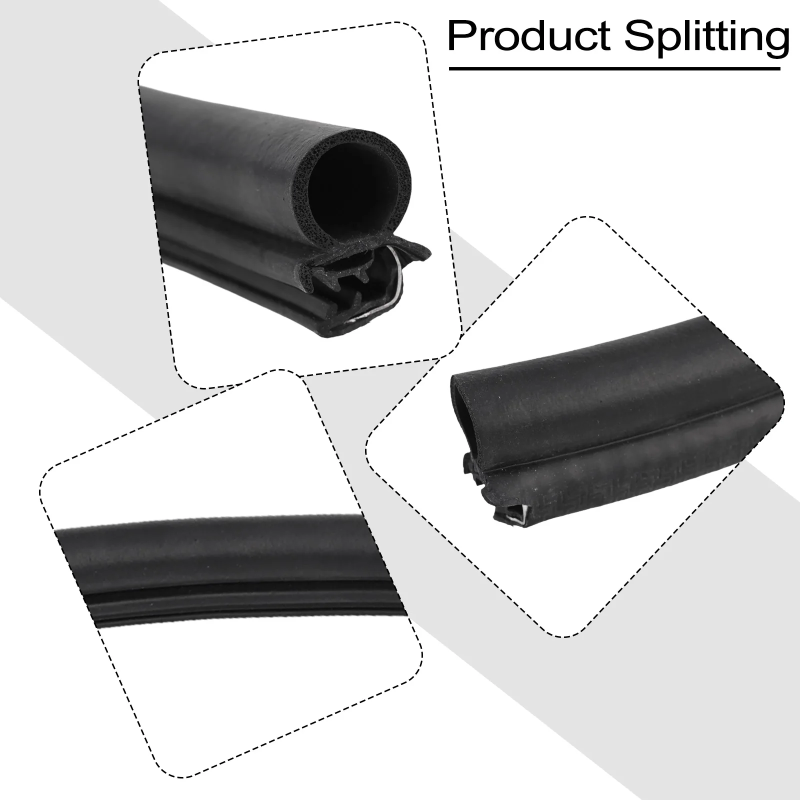 Replacement Part Bumper Upper End Sealing Front Bumper Sealing High-quality Materials For C Class Replacement Part