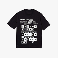 Lacost MC Square T-Shirt Peripheral Pattern Printing Summer Luxury Brand Cotton Men's and Women's T-Shirts Short Sleeves