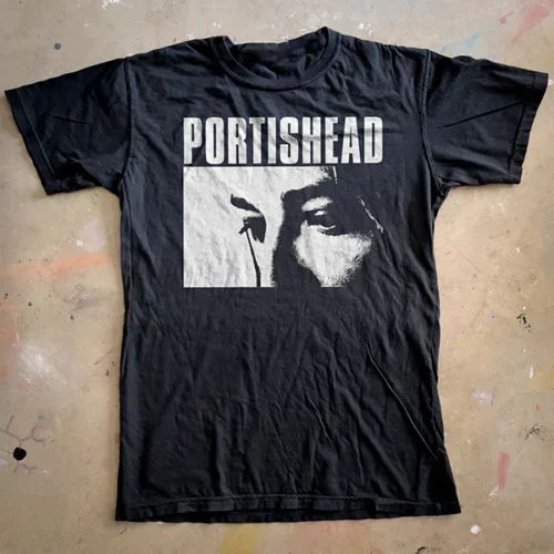 Rare Portishead 90s T shirt Short Sleeve All Size SML XL
