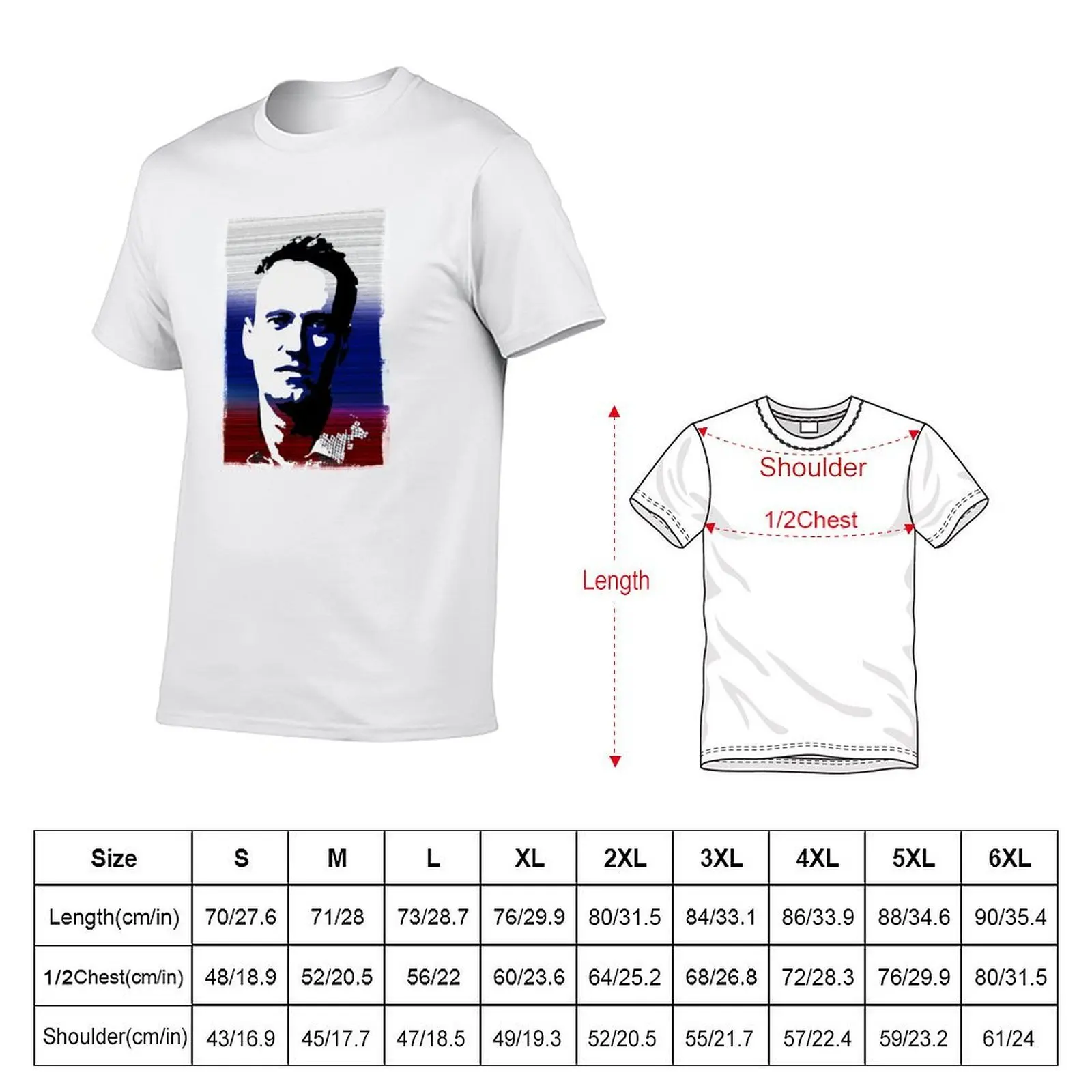Alexey Navalny T-Shirt man t shirts high quality luxury brand t shirts designer T-Shirt