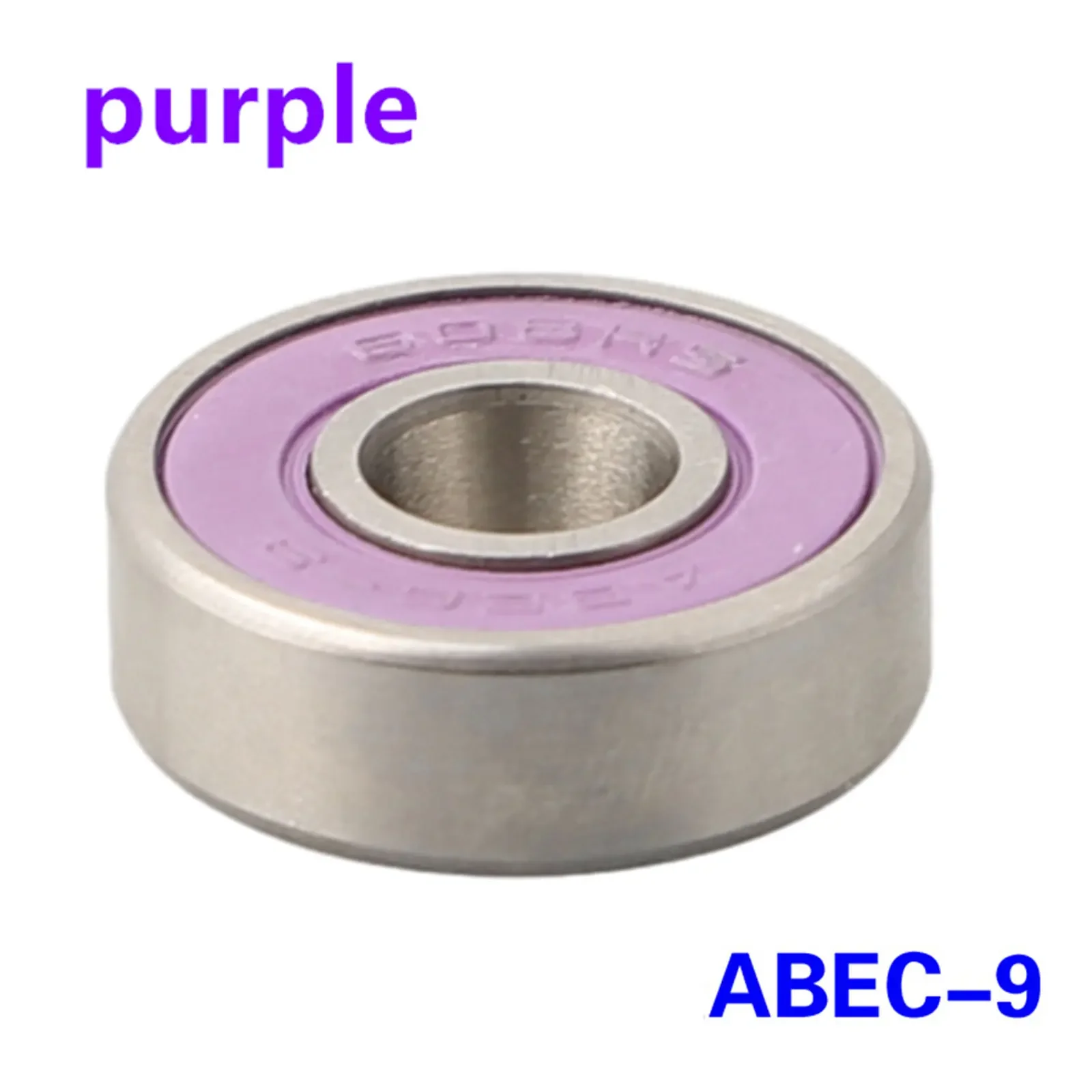 Rodamiento de monopatín práctico y duradero, piezas de hoja de bola de 8x22x7mm, sellado, ABEC-7/ABEC-9, 608