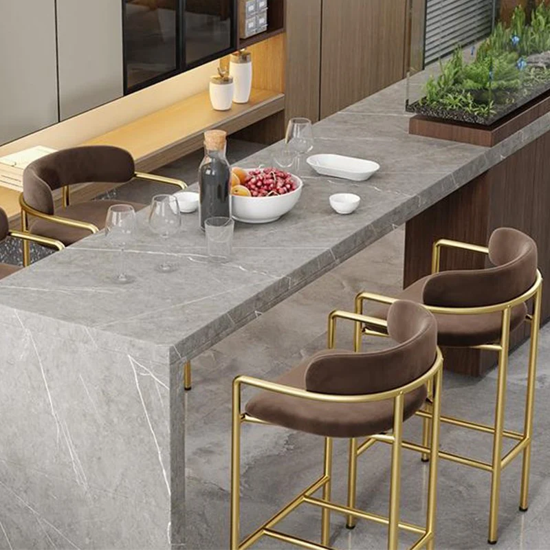 High Accent Chair Relax Bedroom Elegant Modern Living Room Outdoor Restaurant Dining Chair Nordic Silla Comedor Garden Furniture image 4