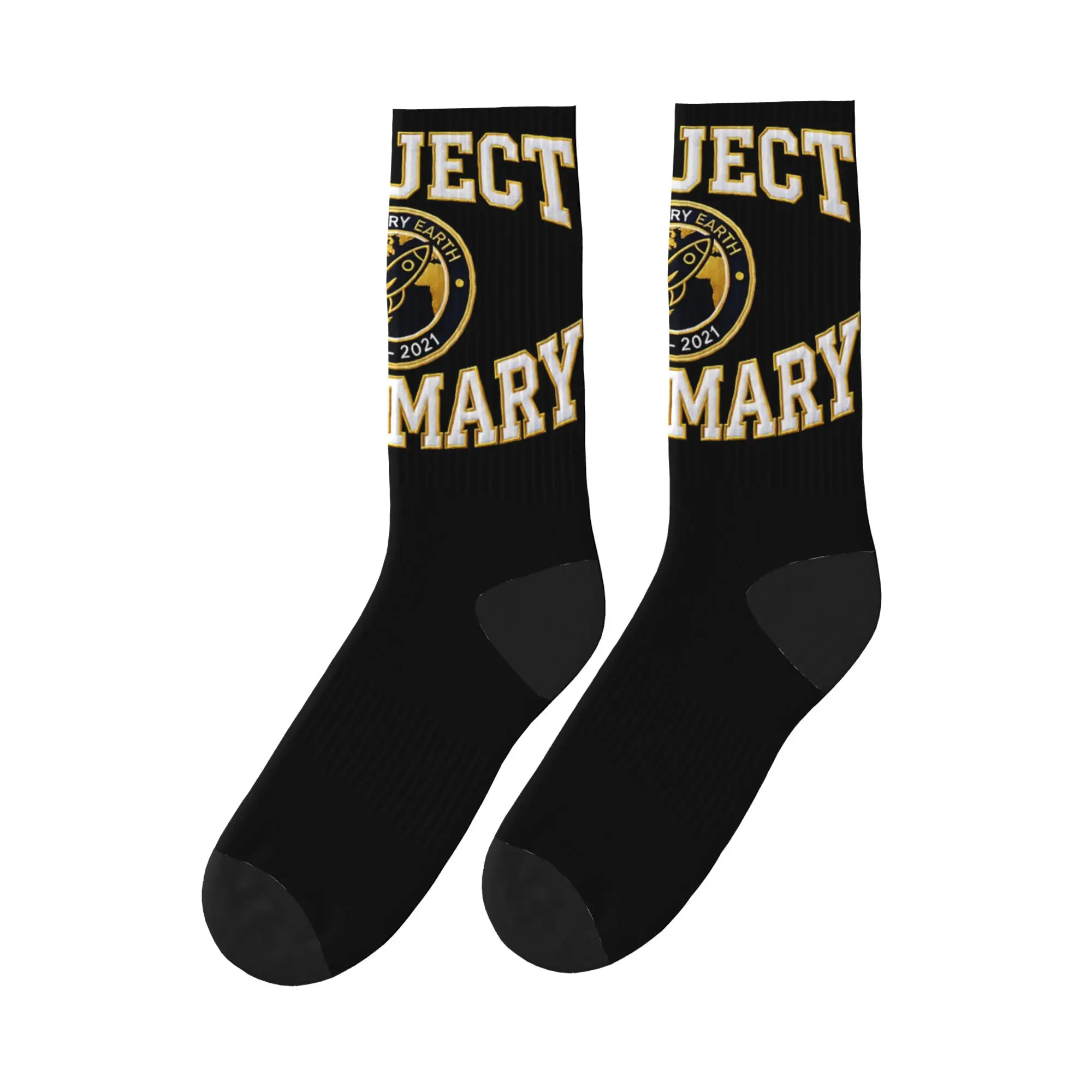 Women Men Socks Project Hail Mary Ryland Grace Rocky Jazz Hands Stockings Winter Gothic Breathable Socks Cycling Non Skid Socks