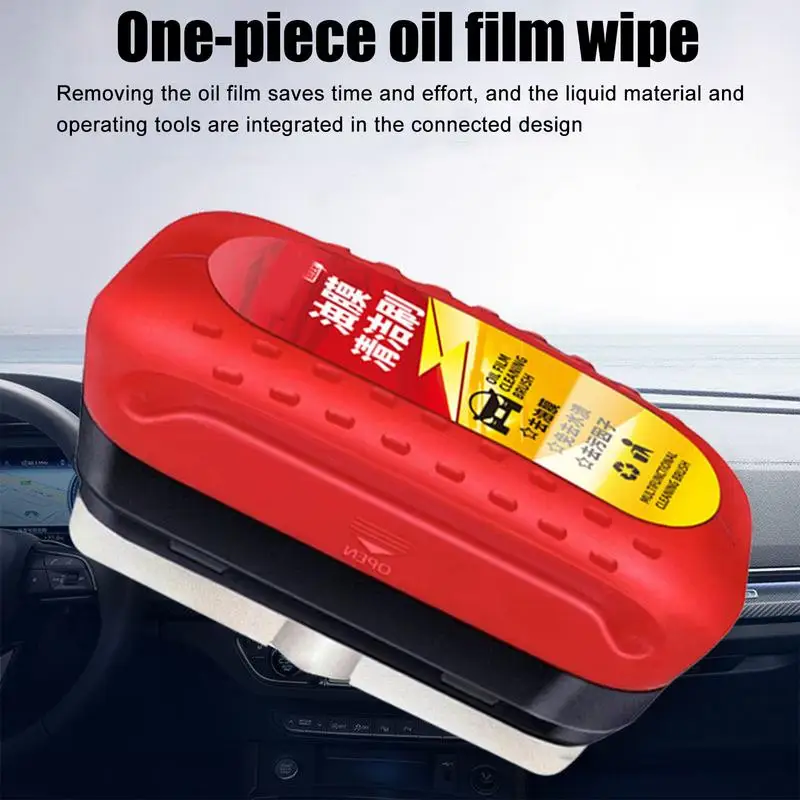 

Auto Windshield Stain Removal Brush Car Detailing Glass Oil Film Remover 120ml Car Glass Oil Film Removal Paste Auto Accessories