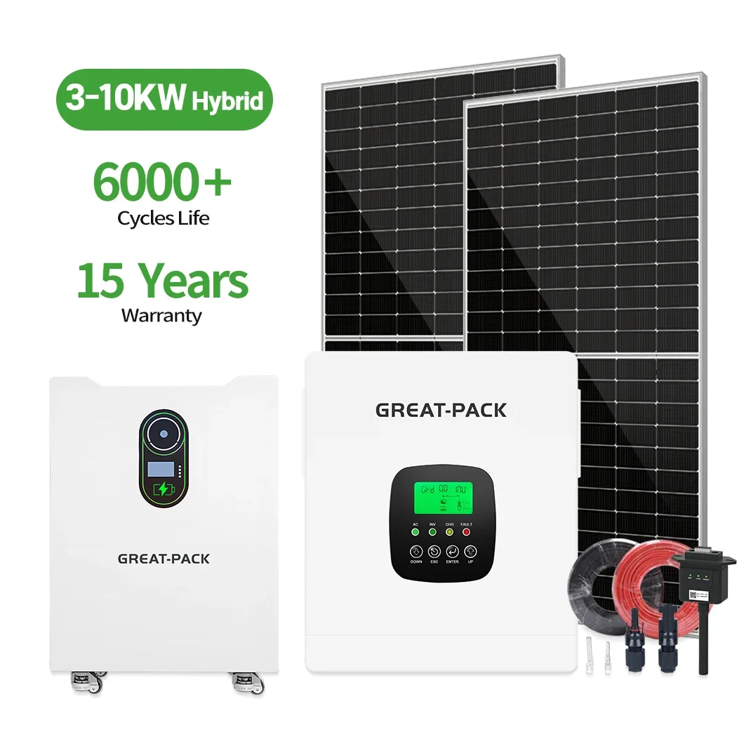 

Hybrid & Off-Grid Solar Systems 5kW/10kW MPPT Controller Customizable with 10-Year Warranty
