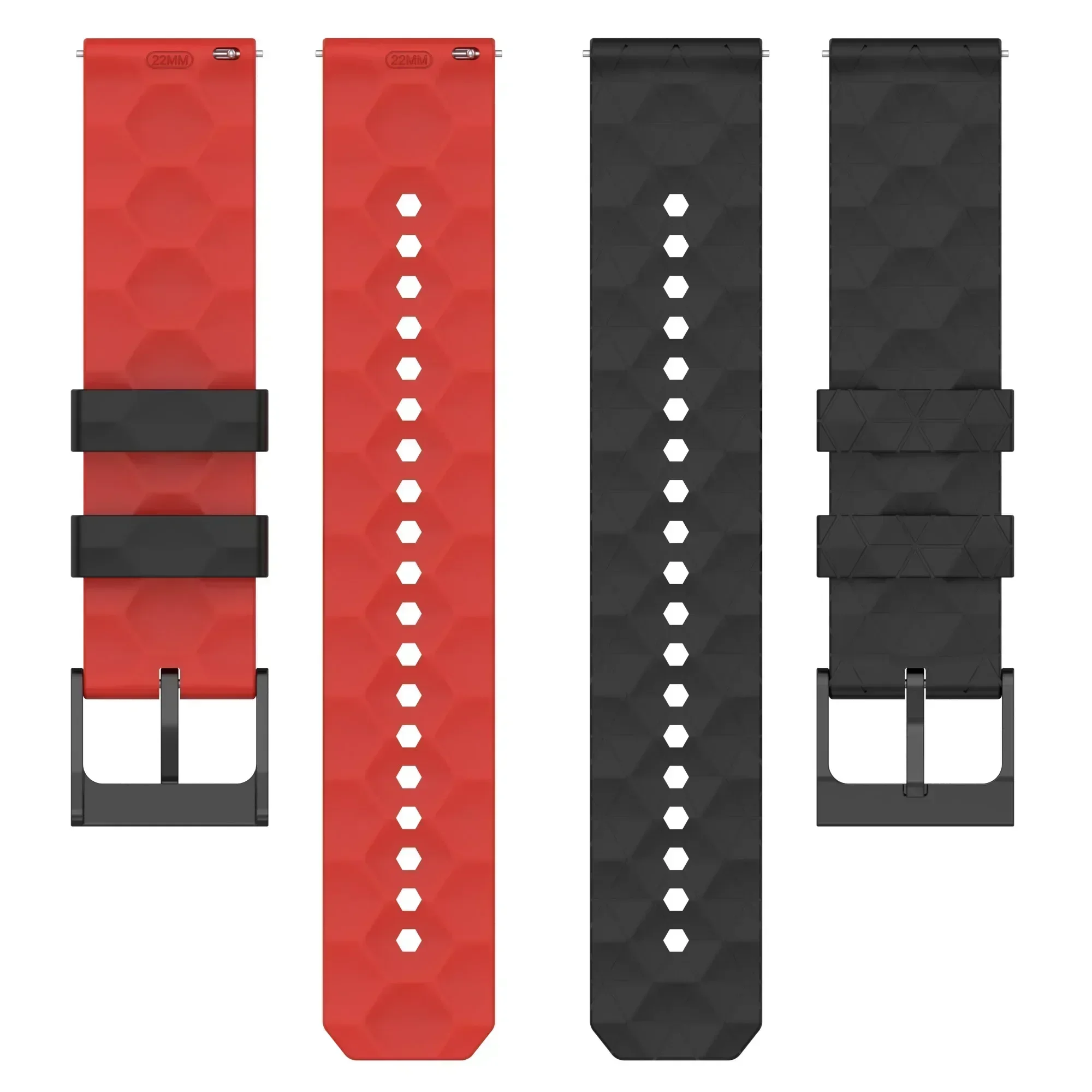 22mm Football Pattern Silicone Strap For Black Shark S1 Pro Bracelet Correa For Black Shark A3/Black Shark GT3 Wristband Belt