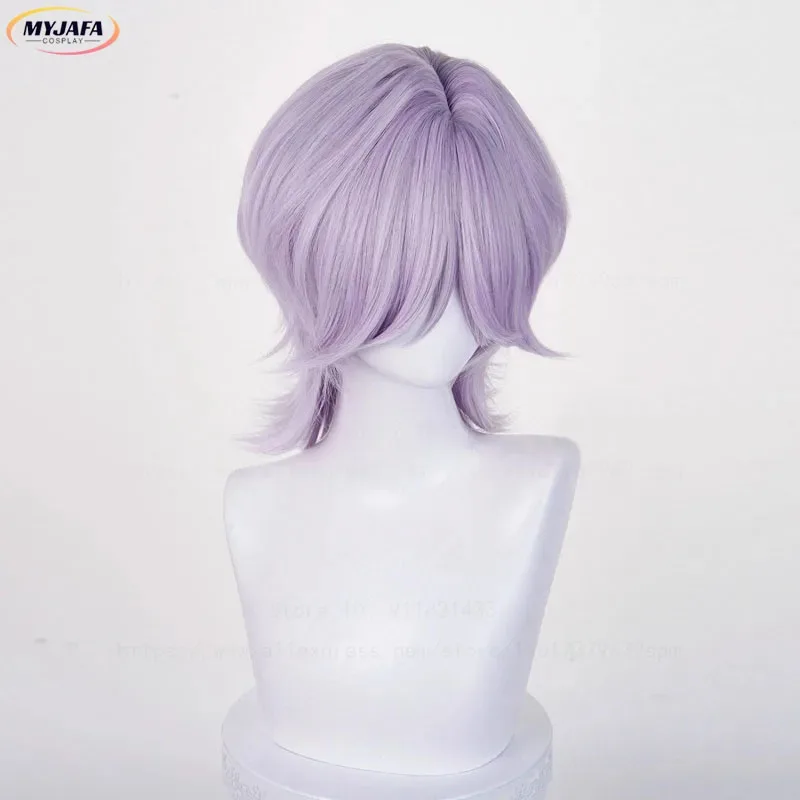 

aaa12 3High Quality Saja Boys Mystery Wig Kpop Demon Hunters Cosplay Heat Resistant Synthetic Hair Anime Movie Wigs + W