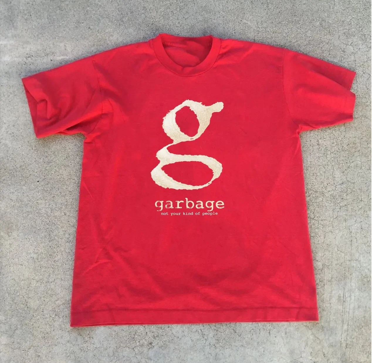 NEW Garbage - Not Your Kind of People T Shirt Red All Size AL745