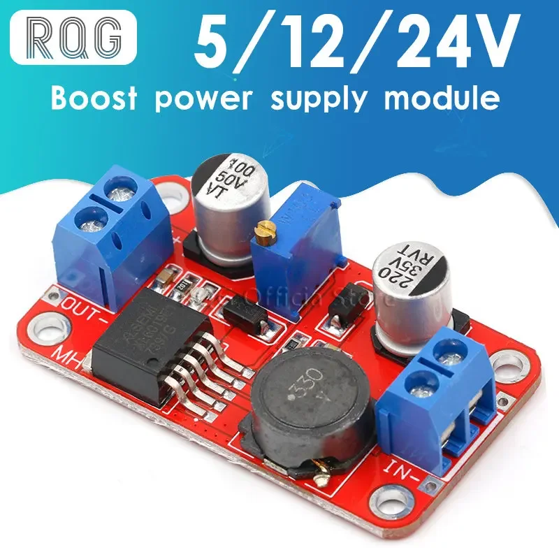 5A DC-DC Step Up Power Module Boost Volt Converter 3.3V-35V To 5V 6V 9V 12V 24V XL6019