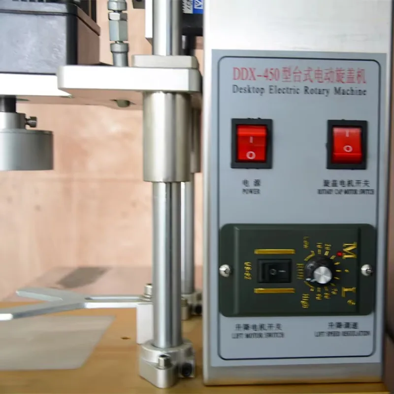 Semi-automatic small electric glass plastic perfume spray bottle sealing machine