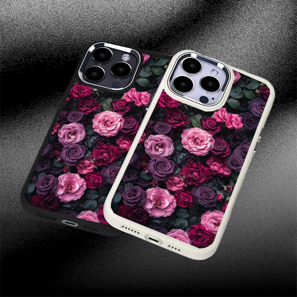 

Flower Phone Case for iPhone17Pro Max/17Pro/17/16/16Pro/15/14/13/12/11/Pro/Plus Fashion Friend Gift Aesthetic Phone Case