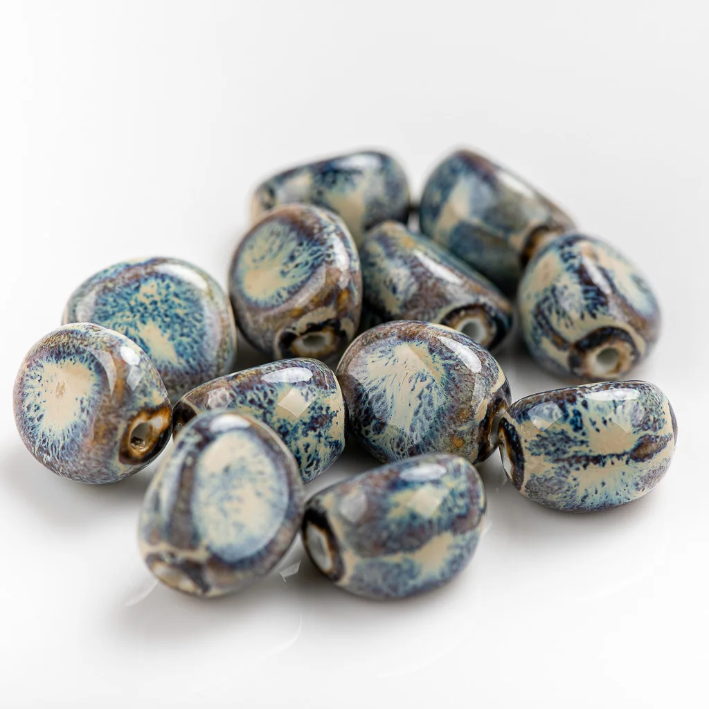 19#5pcs Specail Shape Ceramic Beads Pendant Porcelain Jewelry Part for Necklace Bracelet beads for jewelry making bulk #XN080-2