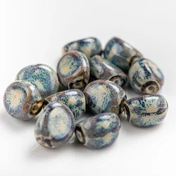 19#5pcs Specail Shape Ceramic Beads Pendant Porcelain Jewelry Part for Necklace Bracelet #XN080 beads for jewelry making bulk
