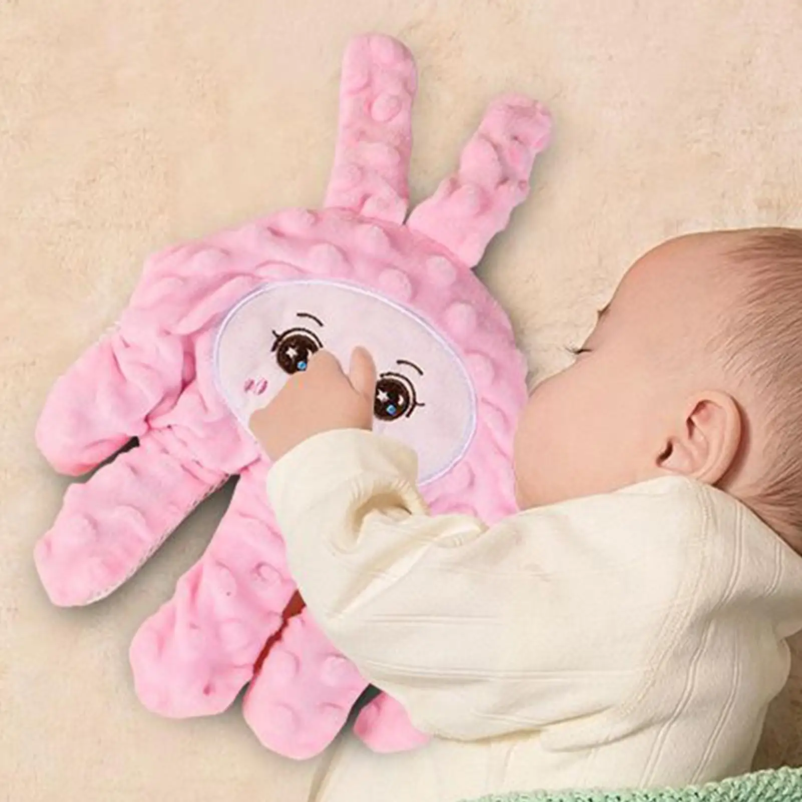 Palmo lenitivo per bambini per dormire Giocattolo automatico per accarezzare il bambino Giocattolo per accarezzare la prevenzione dei morbidi con telecomando per la scuola materna dei nuovi genitori