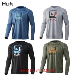 Fishing Shirts UPF 50+ Men Summer Anti-uv Breathable Fishing Dresses Long Sleeve Outdoor Sportswear Fish Jersey Camisa Pesca