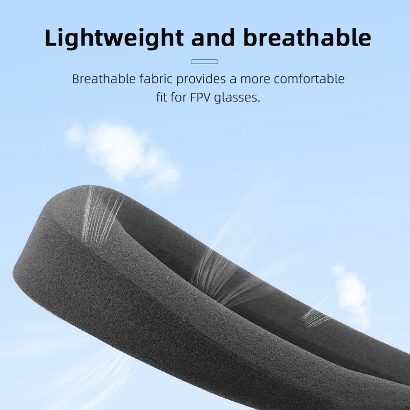 Almofada de olho ajustável com cabeça cinta banda para dji avata fpv óculos 2/v2 face placa kit substituição para dji fpv combo acessories