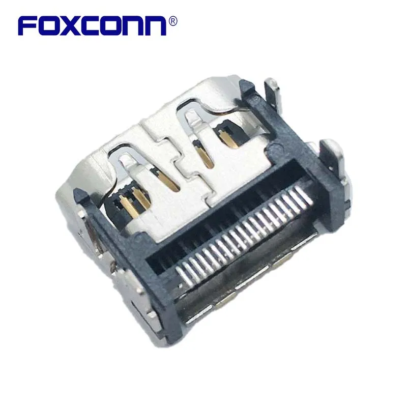 Foxconn QJ51191-LFB4-7F złącze HDMI gniazdo 19P Matrixes bagnetowy oryginał