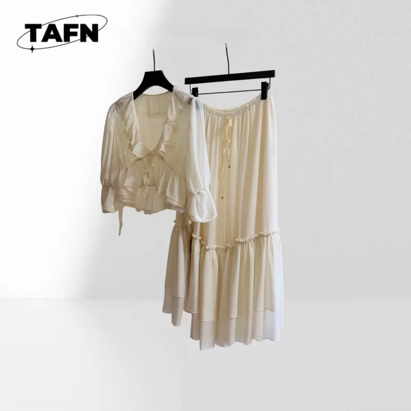Ladies Fashion Midi Skirt Simple Design Casual Daily Skirt Women Fashion Shirt Stylish Long Sleeve Blouse for Casual and BE0860