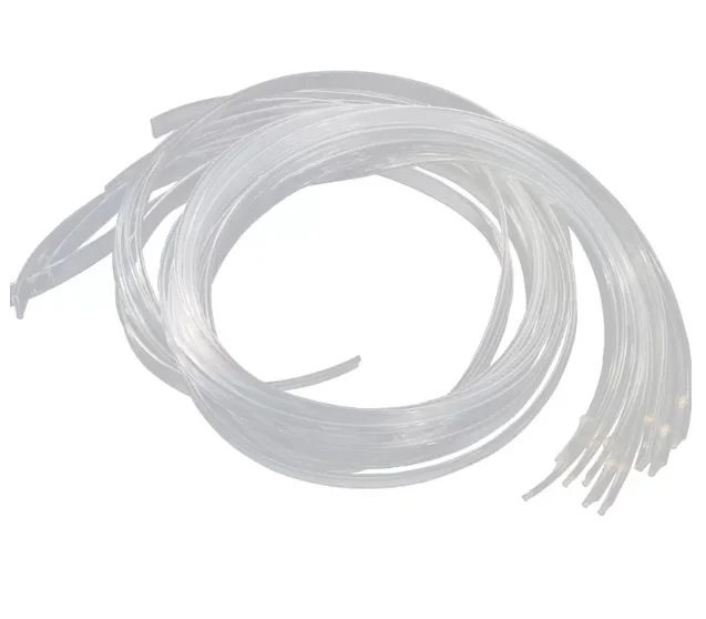 Transparent hose inflation tool with sliding shaft flat airbag for key shaft slitting machine