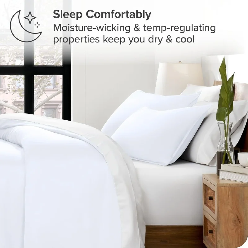 3pcs Lyocell Duvet Cover Set Luxury Solid Silky Cooling Bedding Set(no Sheet) Quilt Cover+Pillowcases Twin Queen King Home Use