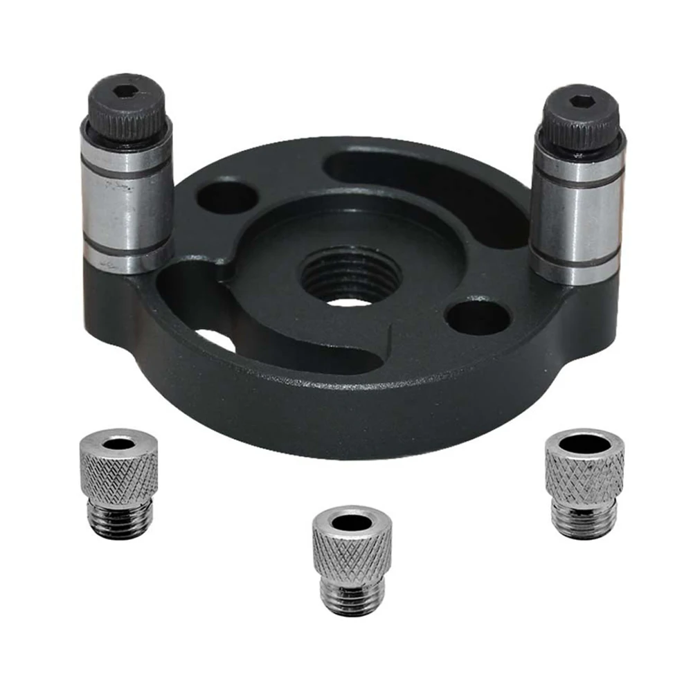 Efficient Aluminum Alloy Hole Locator Set with Adjustable Features and Three for Sizes of Drilling Bushings Available