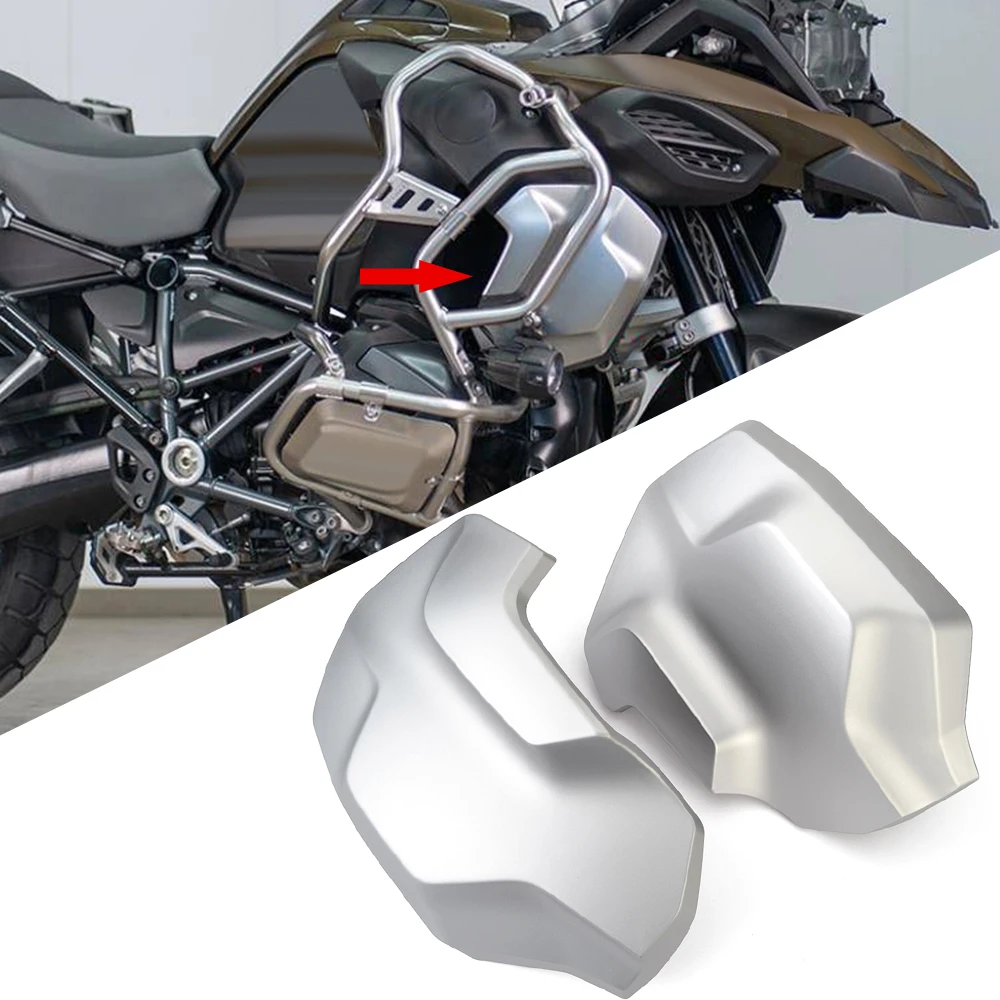 Radiator Frame Cover For BMM R1200GS R1250GS Adventure R 1200 1250 GS R1200 R1250 GS ADV Front Radiator Guard Side Panel Fairing