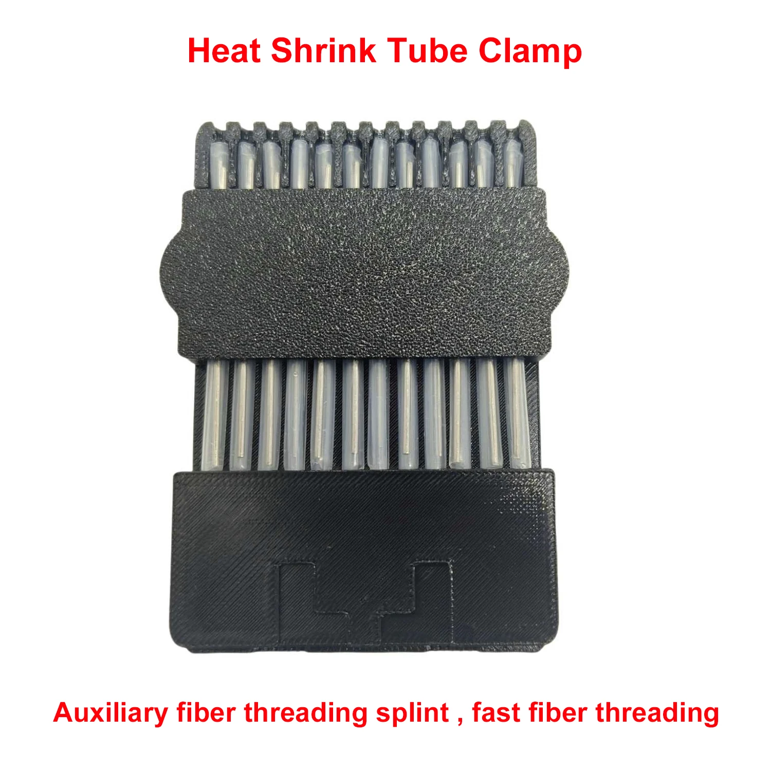 FTTH Heat Shrink Tube Fiber Clamp  Threading Board, Heat Shrink Tube Fiber Threading Auxiliary Tool, Fiber Threading Board,