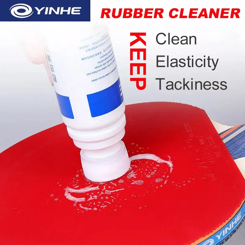 YINHE Table Tennis Rubber Cleaner 75ML Portable Cleaning Agent for T.T. Rubber Table Tennis Accessories