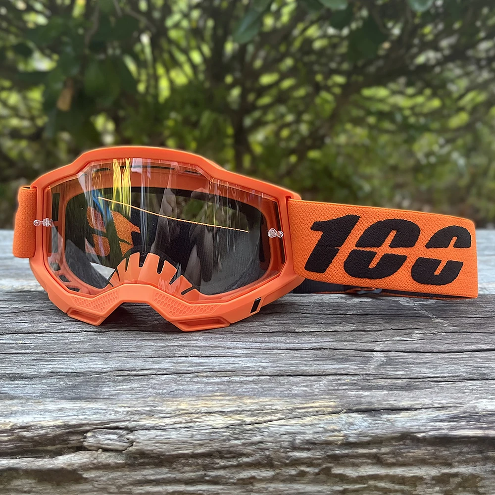 100 i più nuovi occhiali di protezione UV400 antivento - Motocross, moto, ATV, MTB Maschera da ciclismo e sci