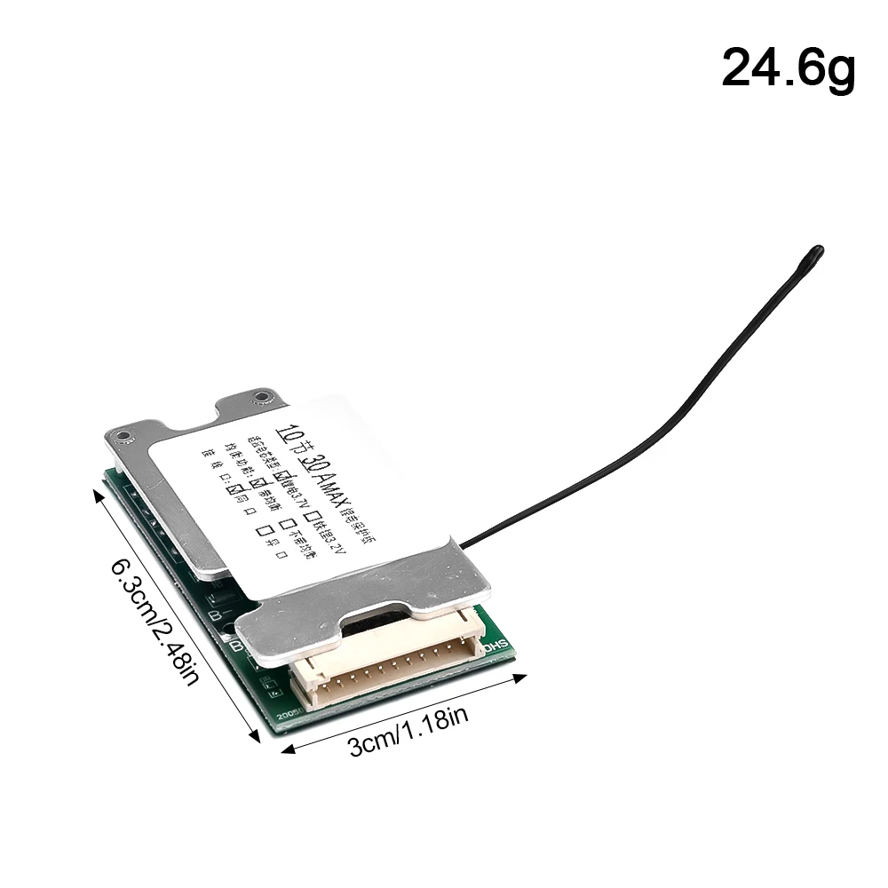 10S 36V 30A BMS Lithium Battery Board PCB 18650 Battery Balanced Protection Circuit Board Li-ion Cell Balancer for Electric Car image 6