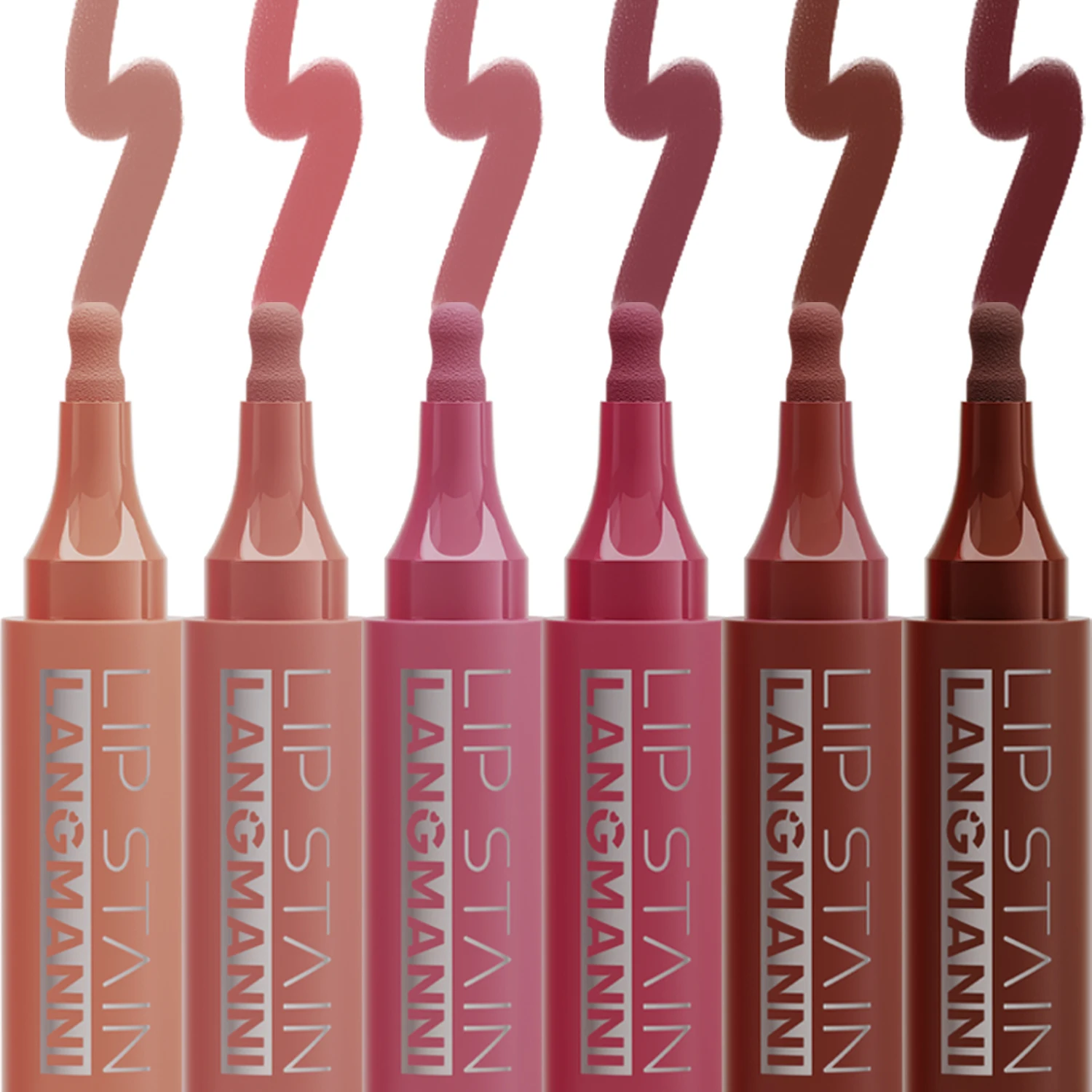 Delineador de labios mate, duradero, resistente al agua, que no se decolora, sin manchas, suave y fácil de aplicar, adecuado para maquillaje diario, 1 ud.